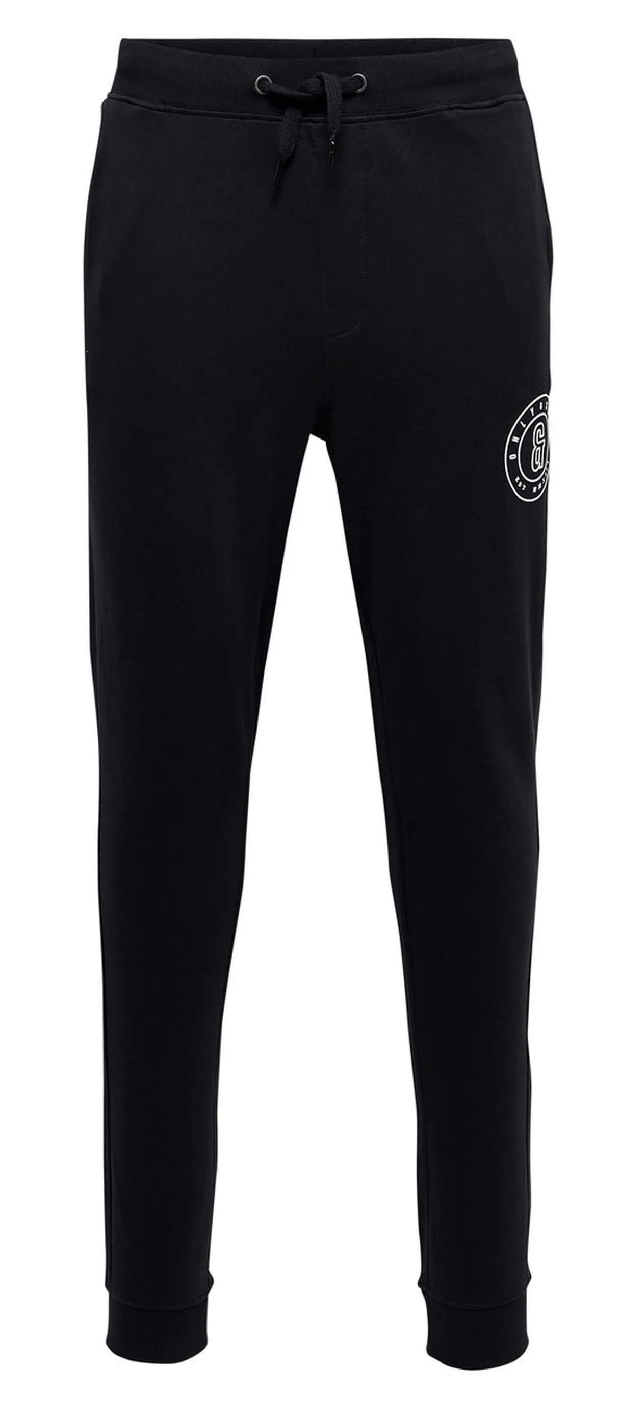 Only & Sons Black Rfana Casual Jogger Pants