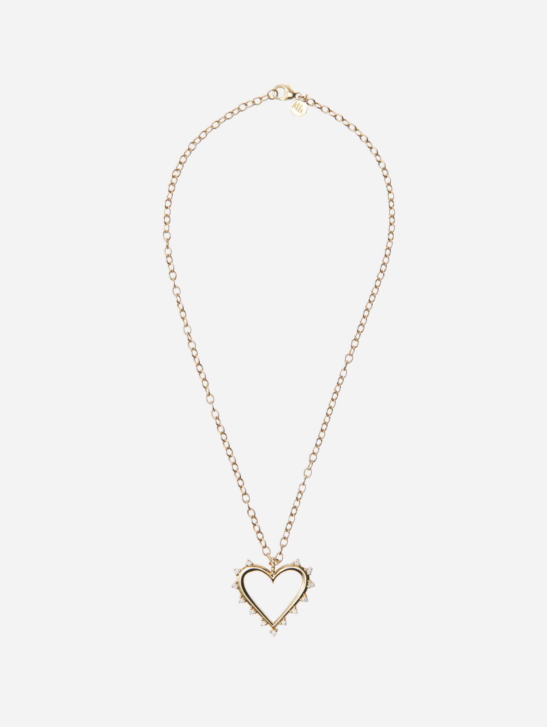 Open Heart Necklace - Best deals and variety on open heart necklaces at affordable prices.