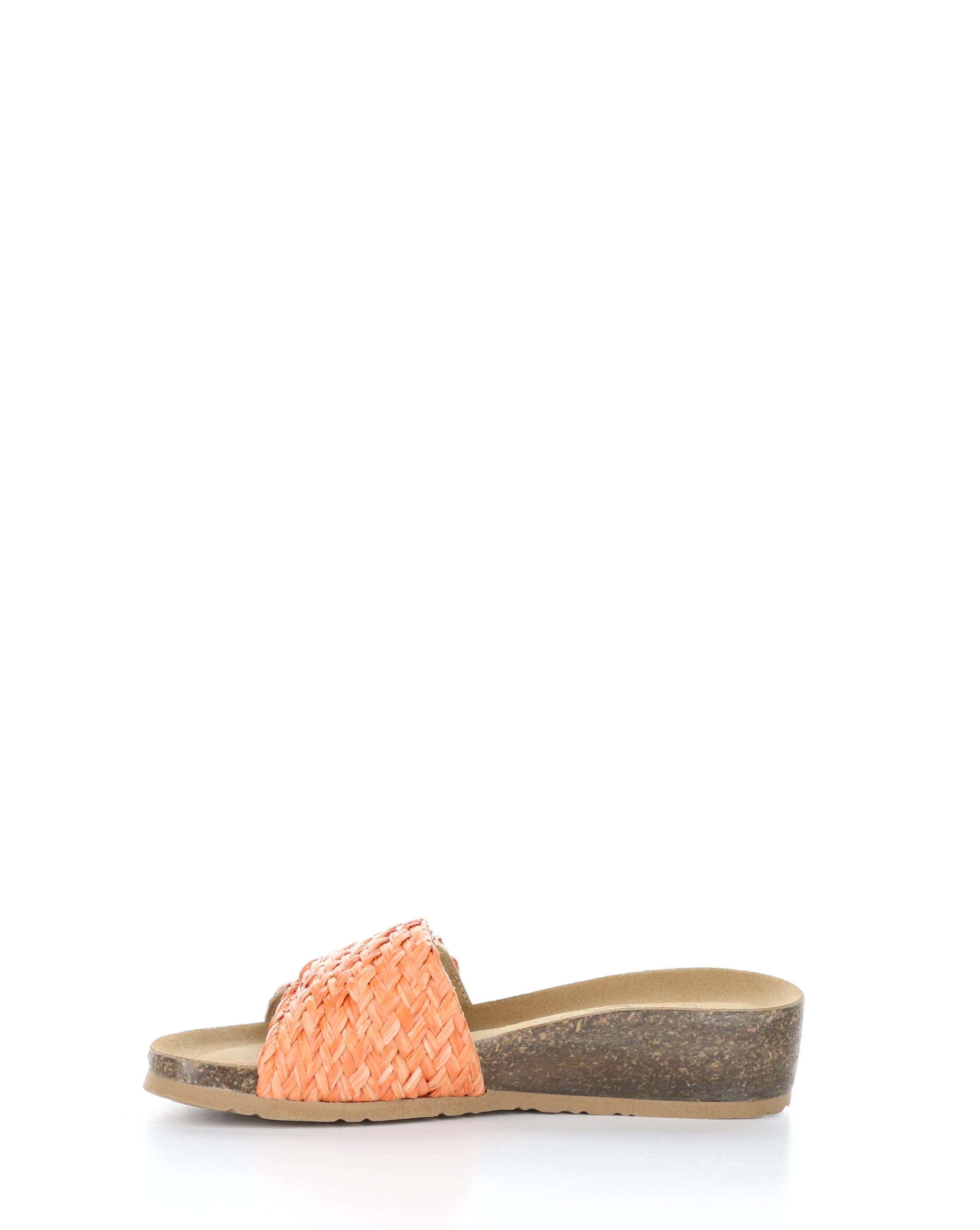 Orange Slip-on Mules Luni