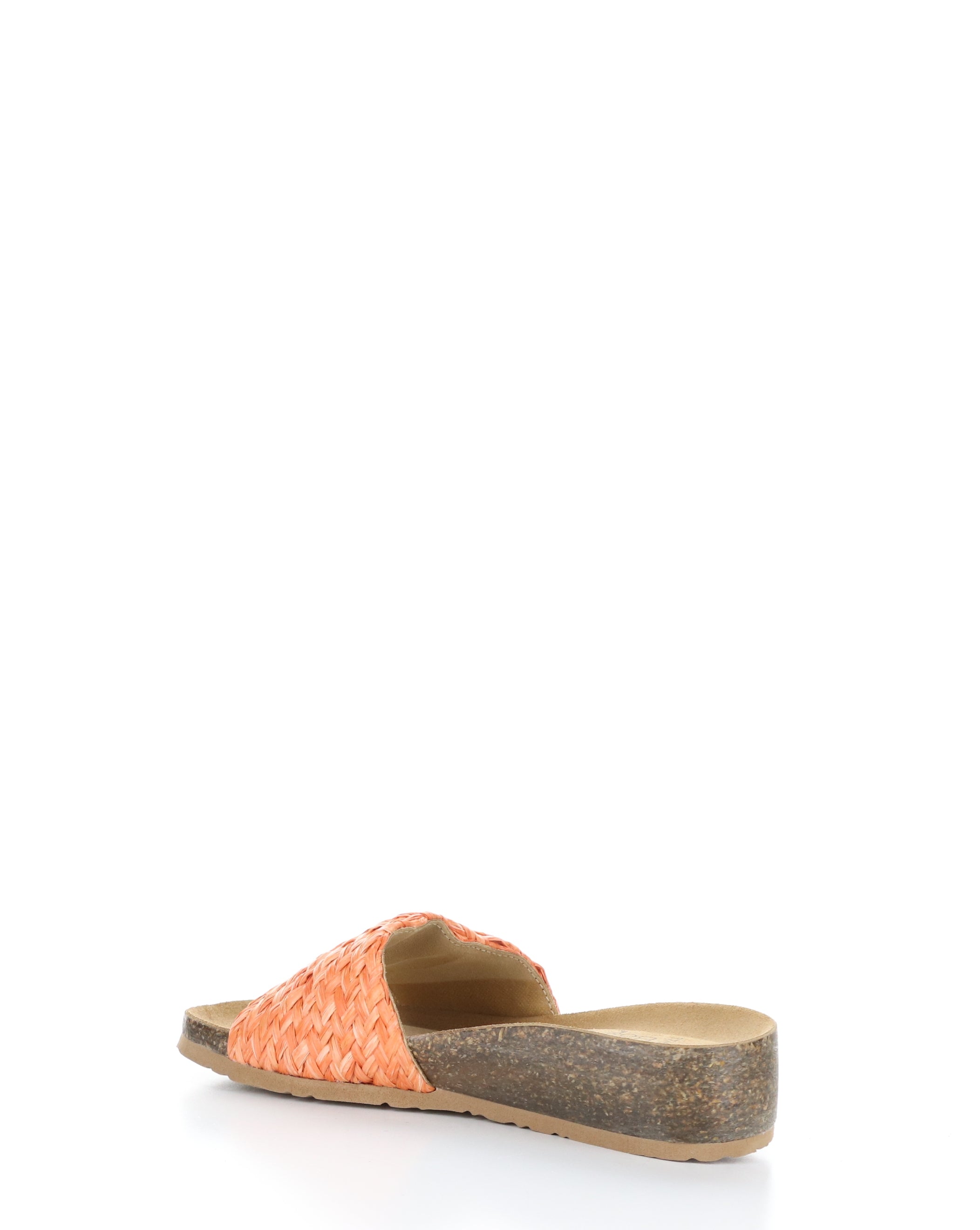 Orange Slip-on Mules Luni