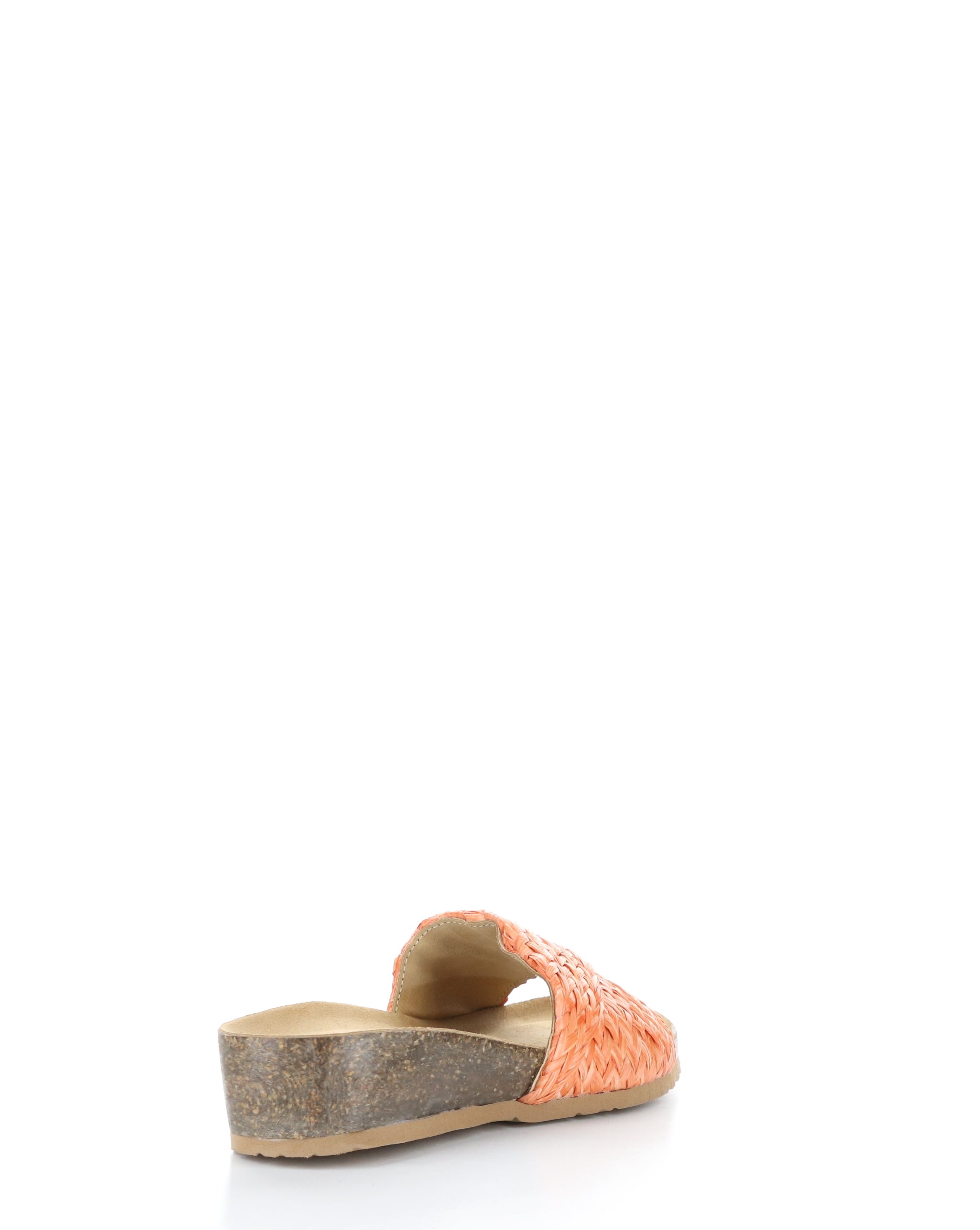 Orange Slip-on Mules Luni