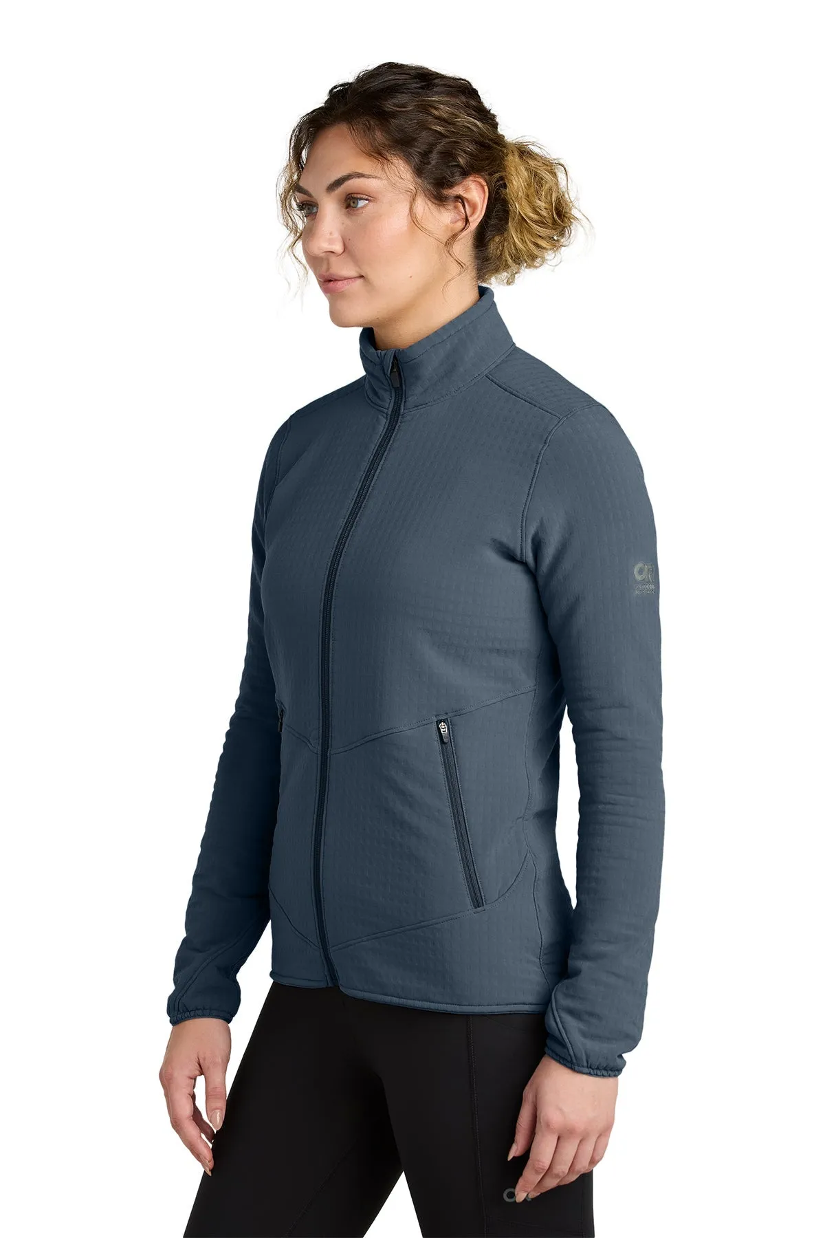 Outdoor Research Womens Grid Soft Shell Custom Jackets Naval Blue