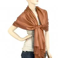 Pashmina Brown A01-07