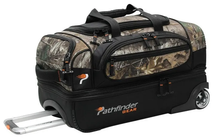 Pathfinder Gear Realtree 22 Drop Bottom Wheeled Duffel