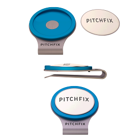 Pitchfix Hat Clip 2.0 - Light Blue | Golf Hat Clip – Light Blue