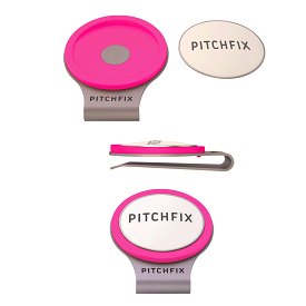 PitchFix Hat Clip 2.0 - Pink