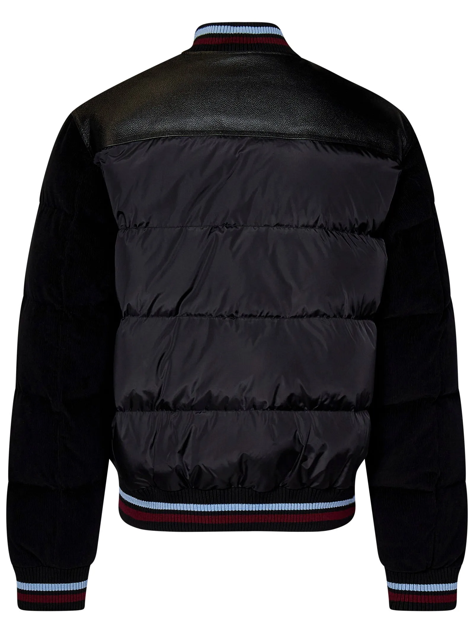 Dsquared2 mixed puffer jacket