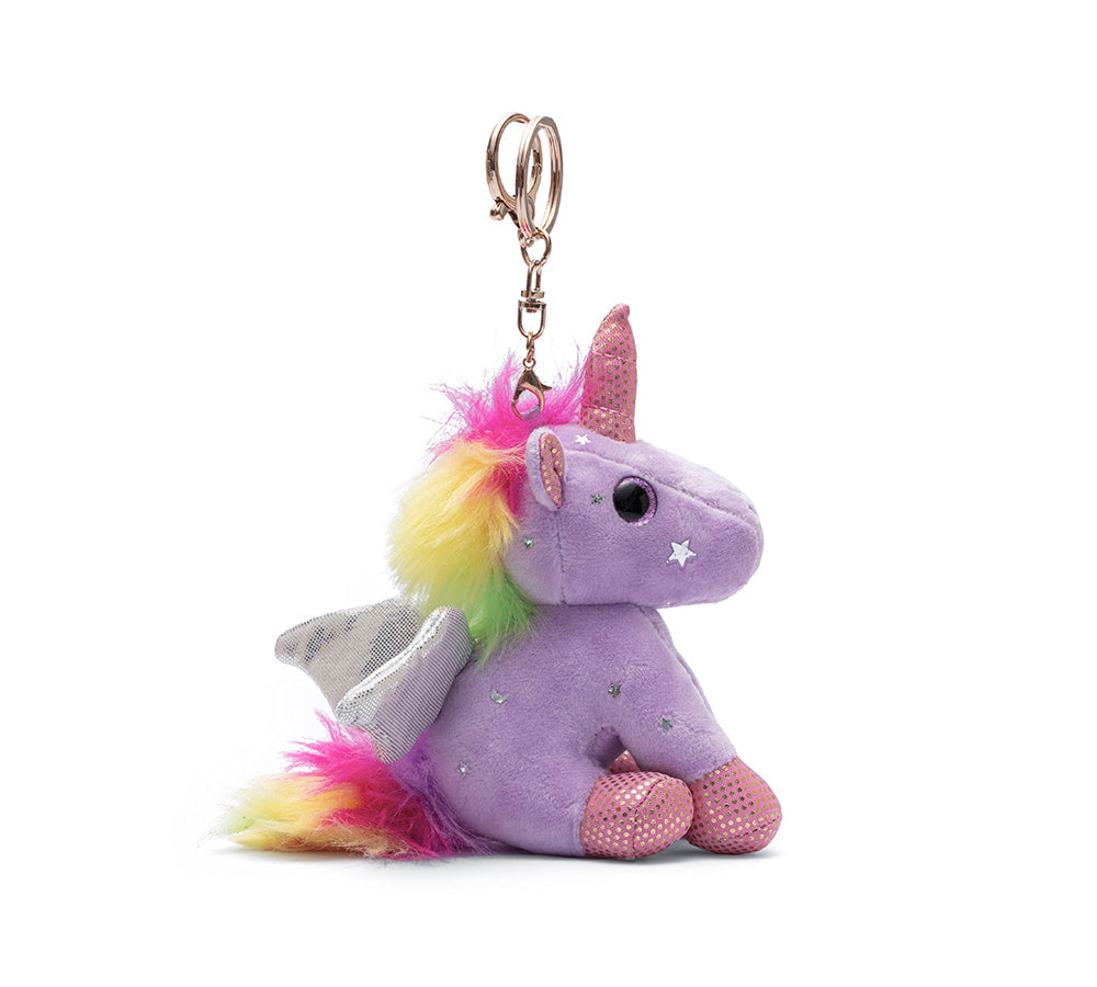 Plush Unicorn Keyring - UGG Australian Shepherd - Cute and Affordable