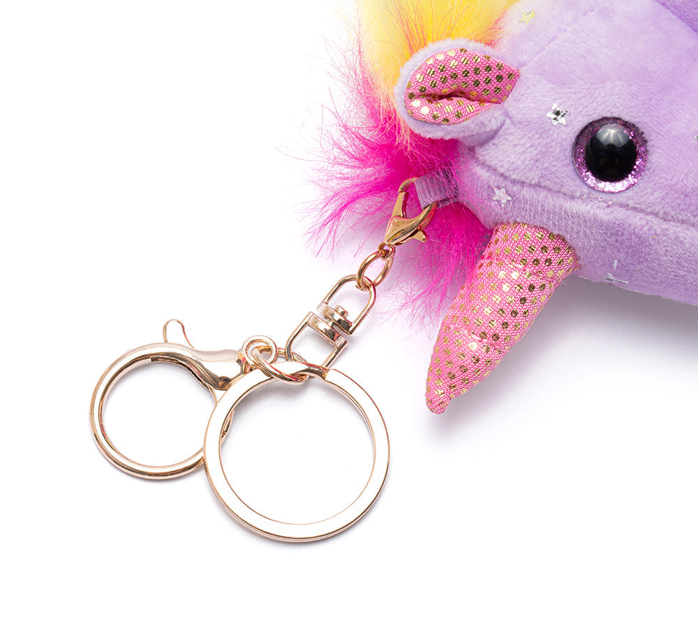 Plush Unicorn Keyring - UGG Australian Shepherd - Cute and Affordable