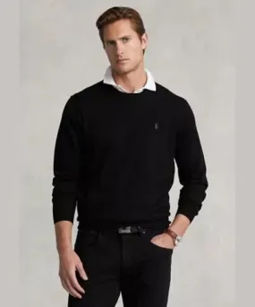 Ralph Lauren Men's Wool Crew Neck Sweater