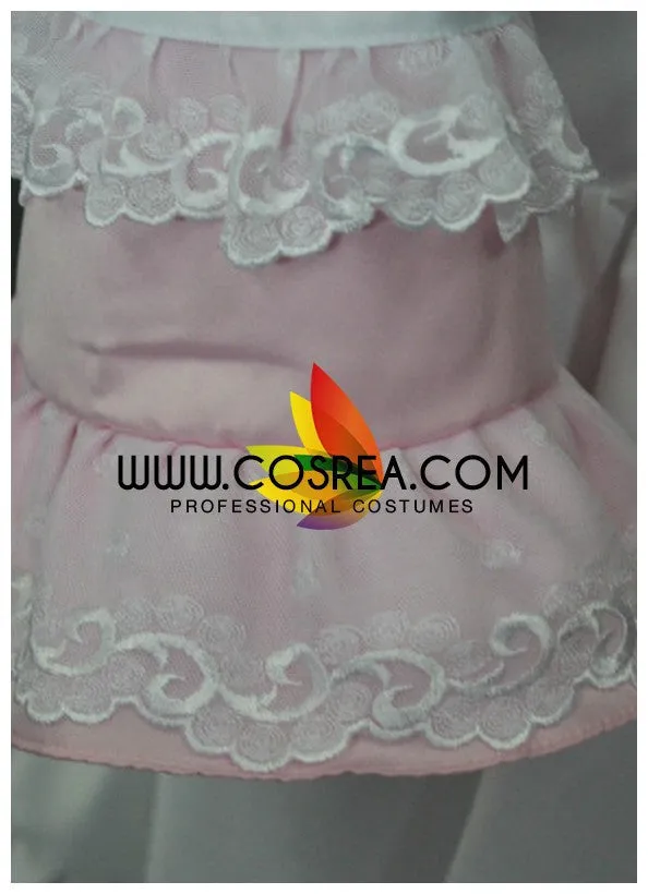 Puella Magi Madoka Ultimate Matte Satin With Lace Trim Cosplay Costume