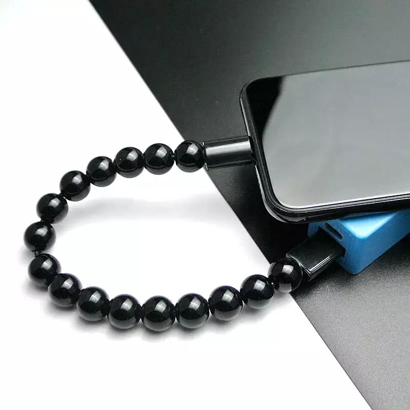 Pure Color Bracelet USB Cable Universal Mobile Charger for iPhone