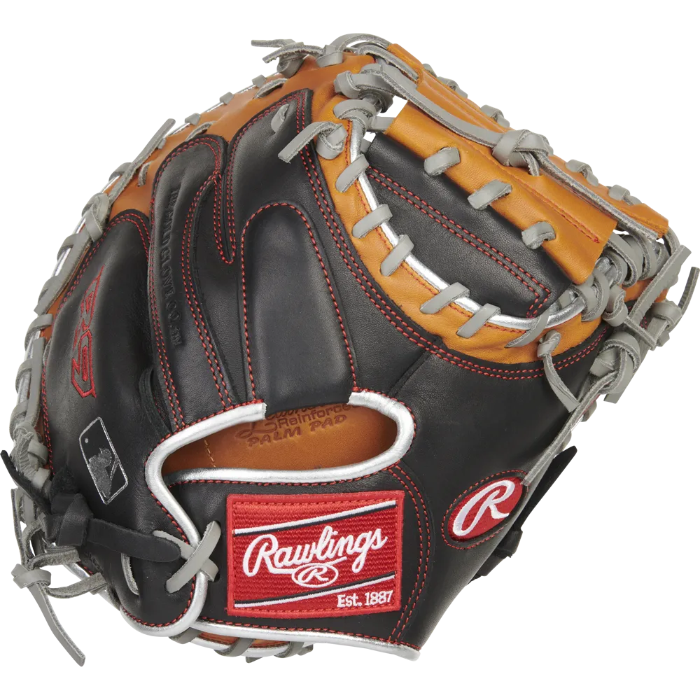 Rawlings R9 32 ContoUR Baseball Catcher's Mitt: R9CMU-23BT