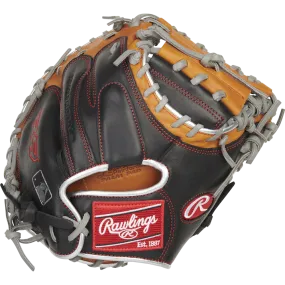 Rawlings R9 32 ContoUR Baseball Catcher's Mitt: R9CMU-23BT