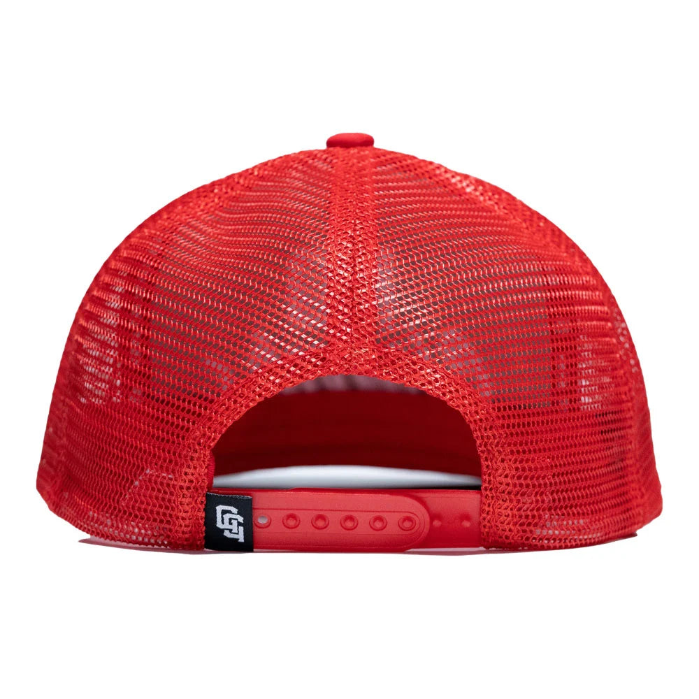 Red Golf Hat