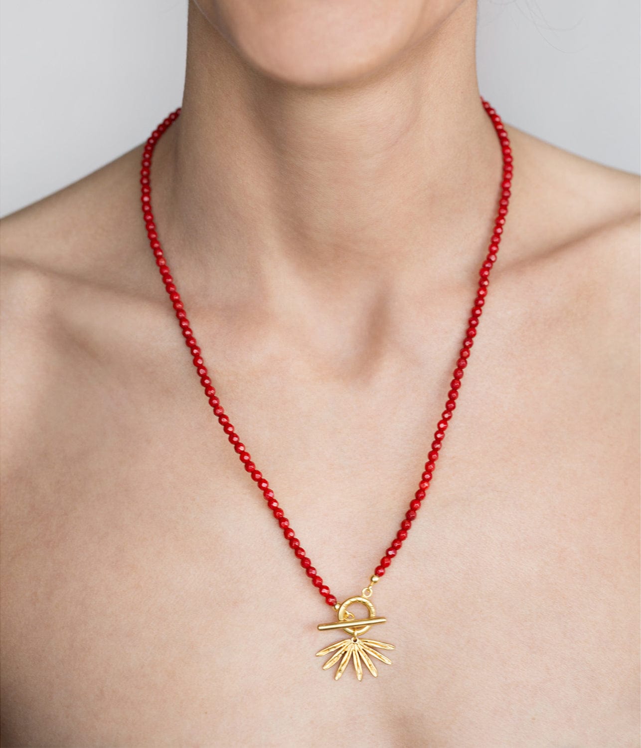 Red Sun Siren Necklace - Buy Now