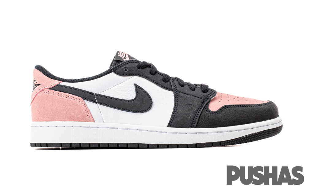 [Refurbished] Air Jordan 1 Low OG 'Bleached Coral' sneakers - 2022 edition.