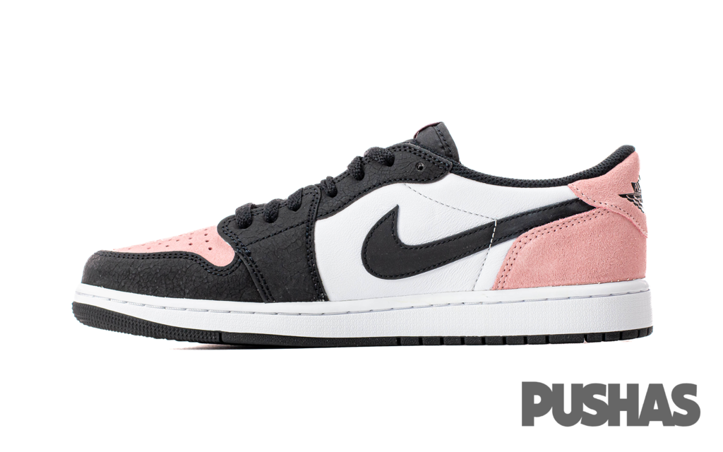 [Refurbished] Air Jordan 1 Low OG 'Bleached Coral' sneakers - 2022 edition.