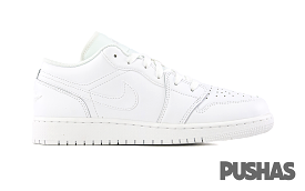 [Refurbished] Air Jordan 1 Low 'Triple White' GS - 2023 Air Jordan 1 Low Triple White GS (Refurbished) | 2023 Release