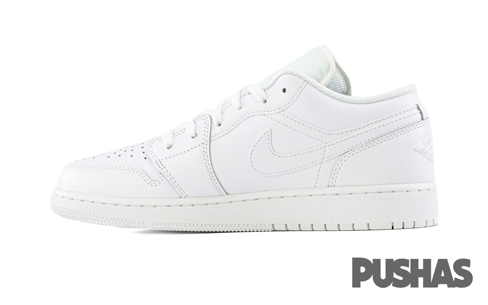 [Refurbished] Air Jordan 1 Low 'Triple White' GS - 2023 Air Jordan 1 Low Triple White GS (Refurbished) | 2023 Release