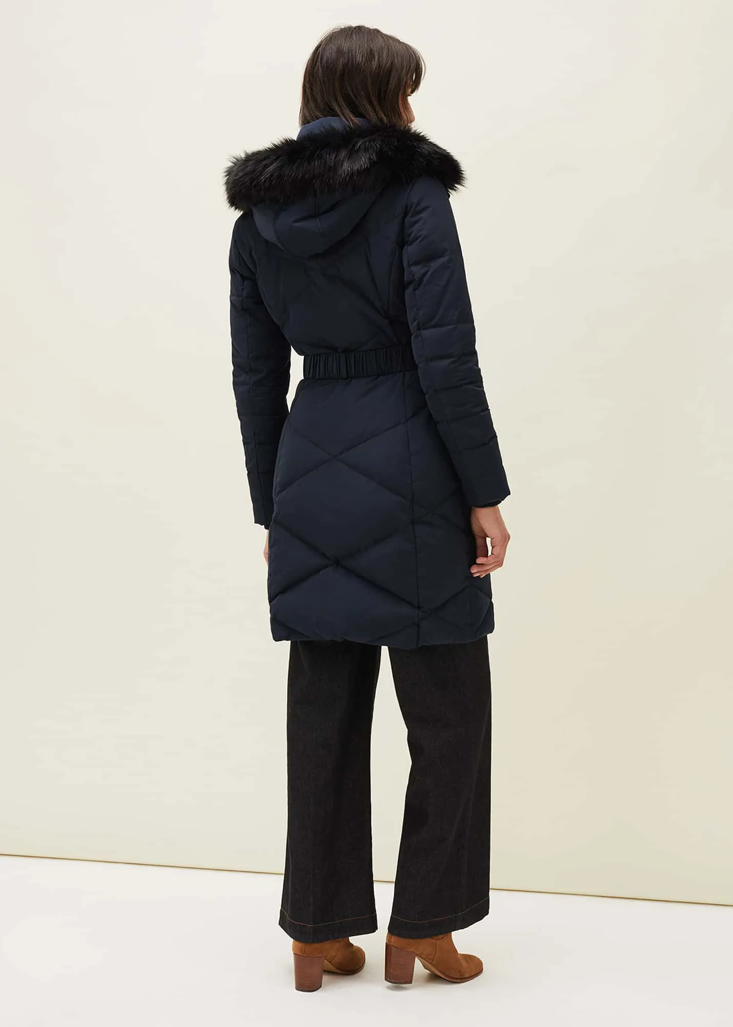 Remi Diamond Oversized Puffer Coat