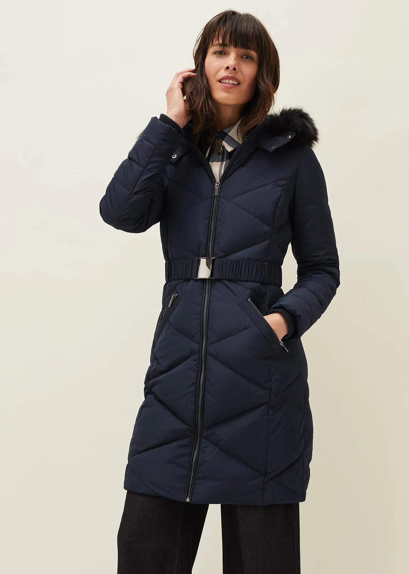 Remi Diamond Oversized Puffer Coat