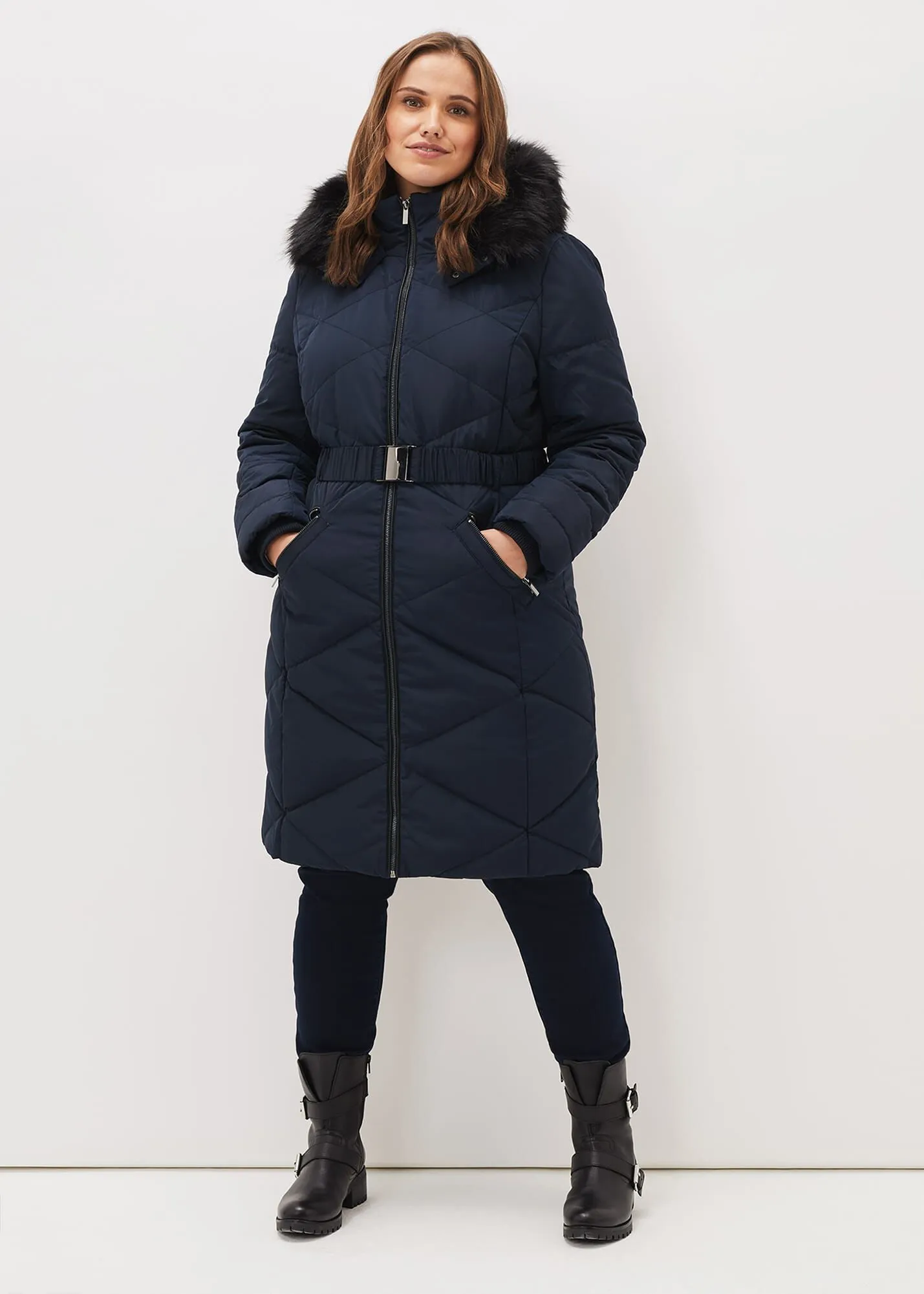 Remi Diamond Oversized Puffer Coat