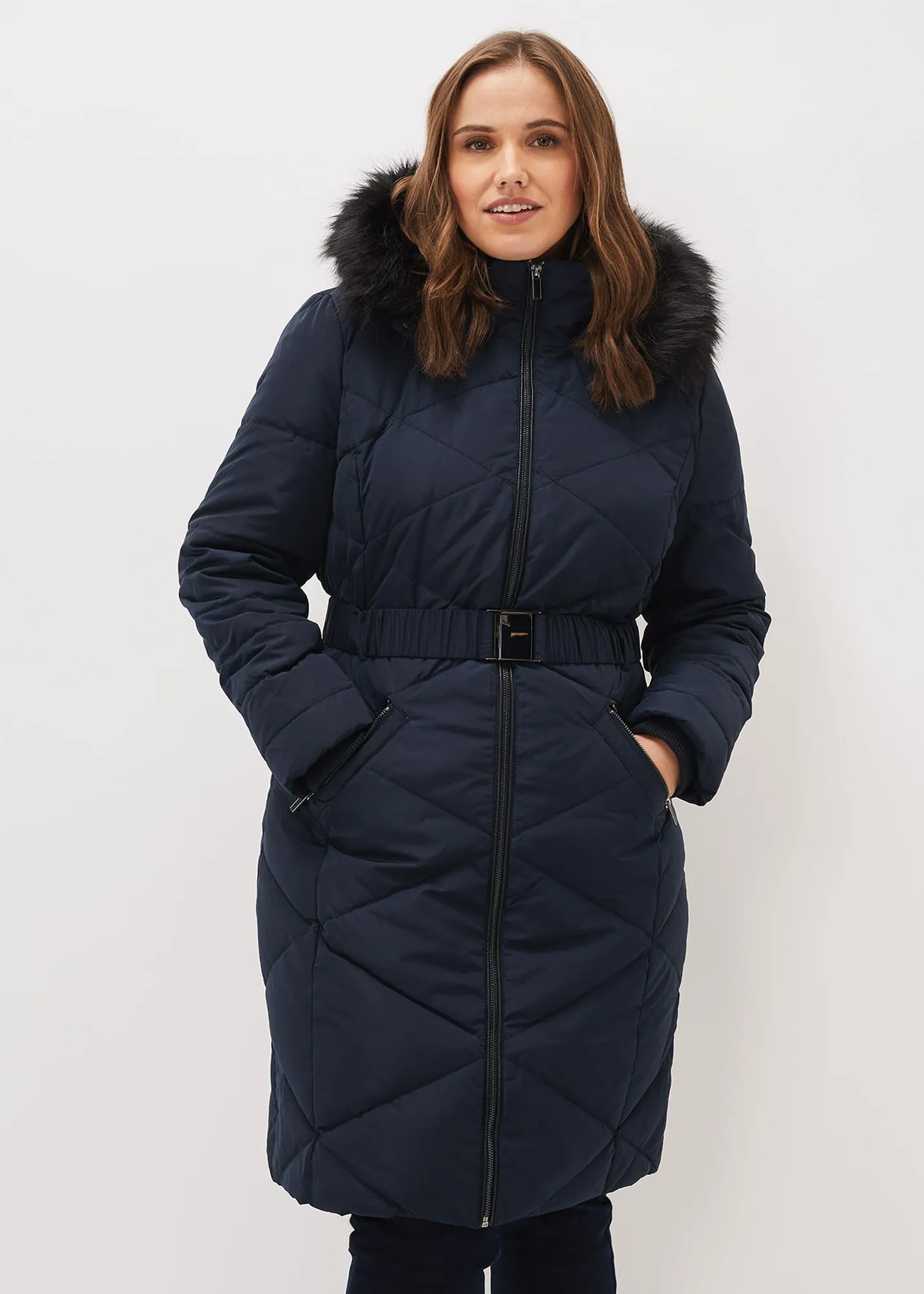 Remi Diamond Oversized Puffer Coat