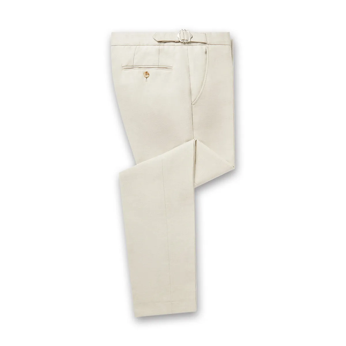 Remus Massa Mix Match Linen Trousers Stone