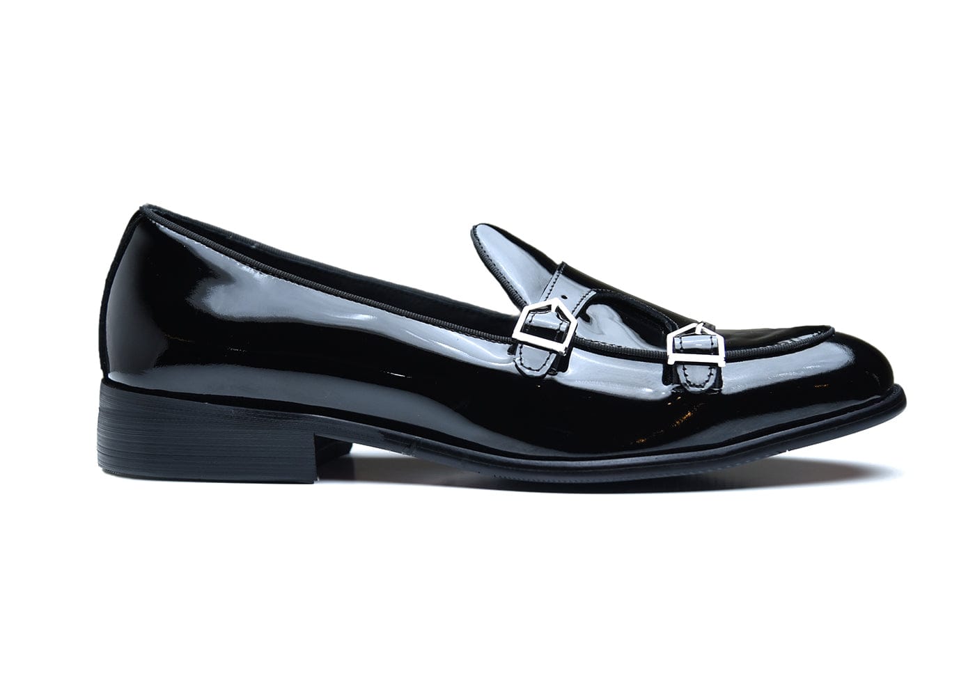 Remy Patent Leather Monk Loafers