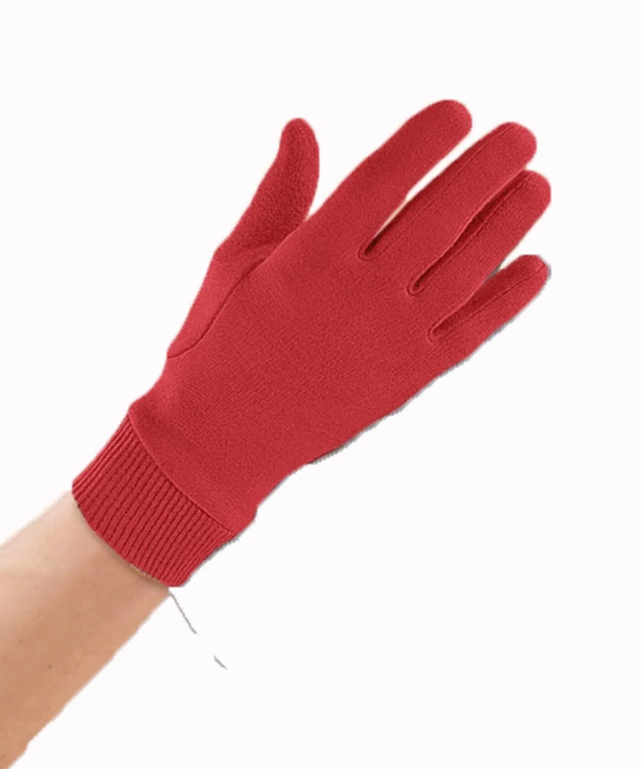 Stylish Ribbed Cuff Gloves