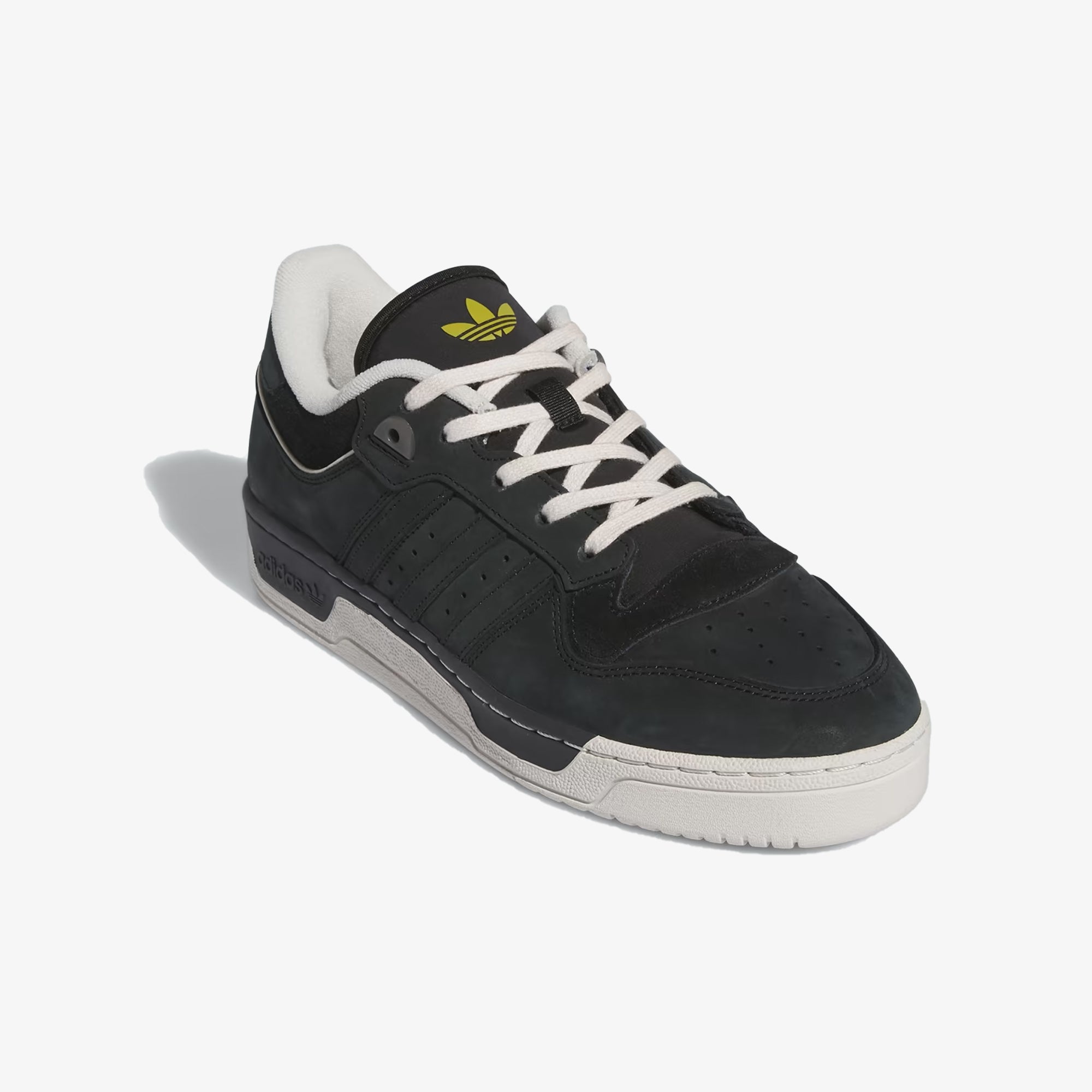 Rivalry 86 Low 003 in Core Black, Talc, and Olive