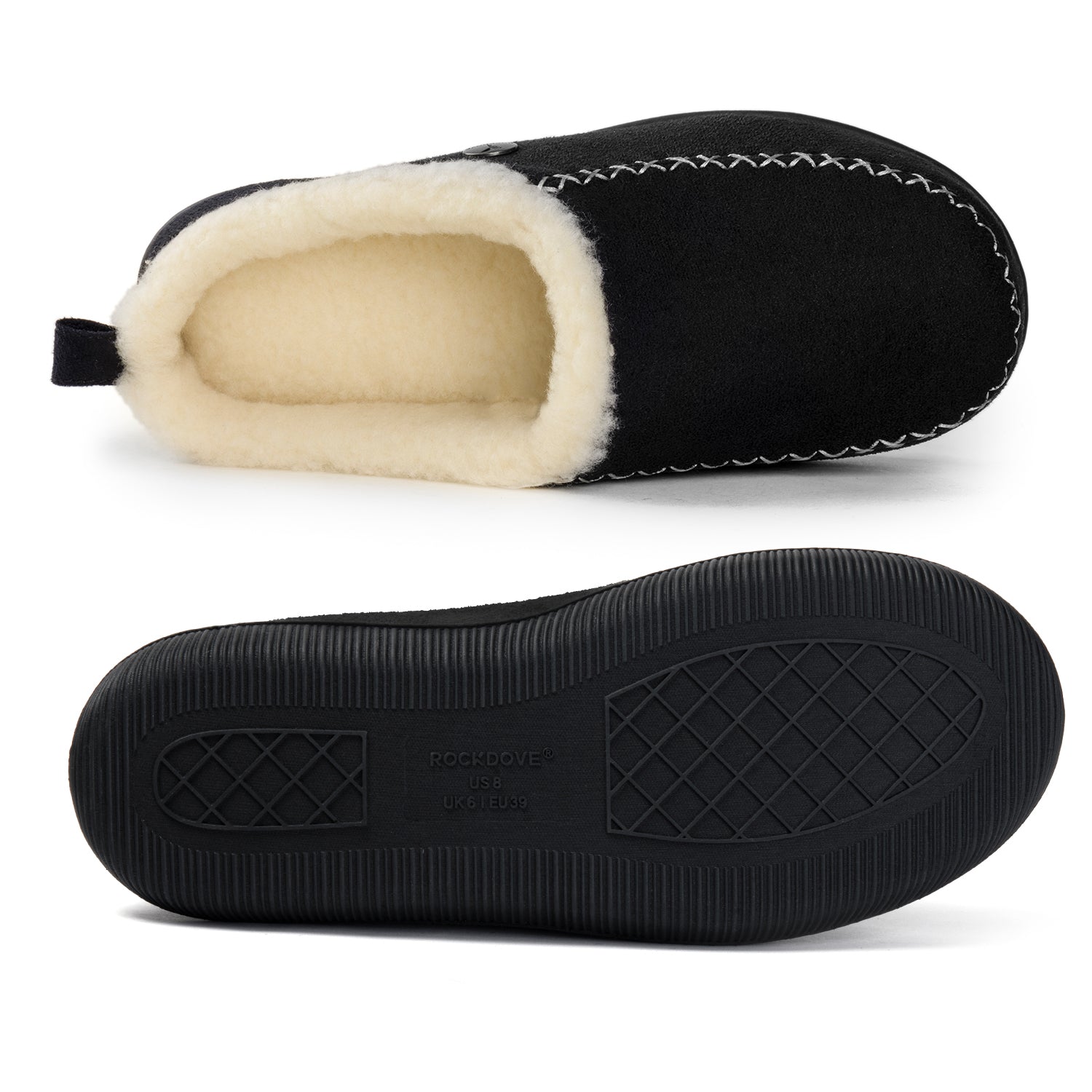 RockDove Women's Dakota Faux Shearling Slip-On - Lined