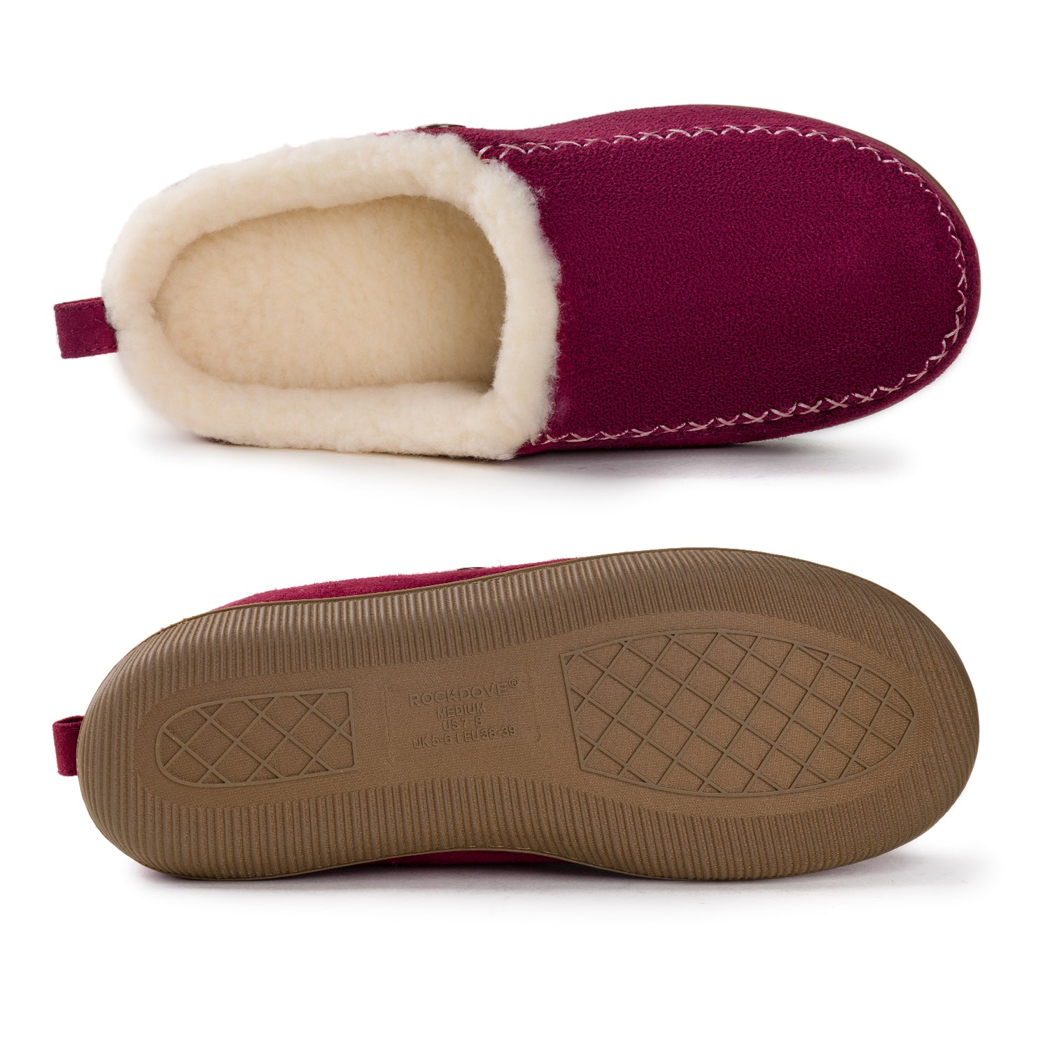 RockDove Women's Dakota Faux Shearling Slip-On - Lined