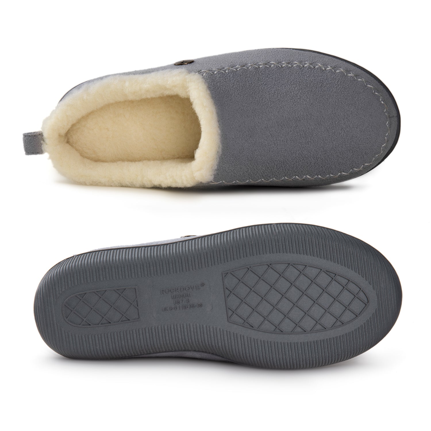 RockDove Women's Dakota Faux Shearling Slip-On - Lined