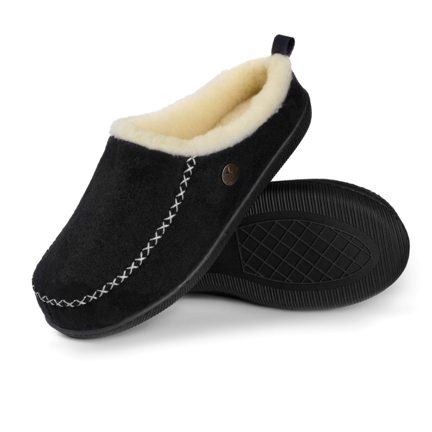 RockDove Women's Dakota Faux Shearling Slip-On - Lined