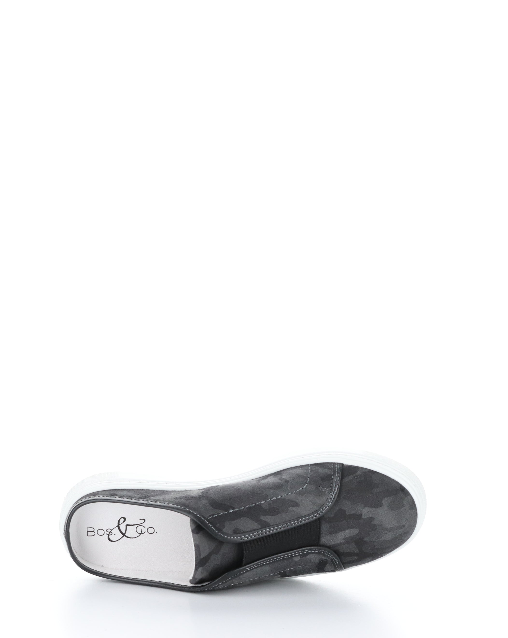 RODOS Slip-on Mules - Black Grey Black