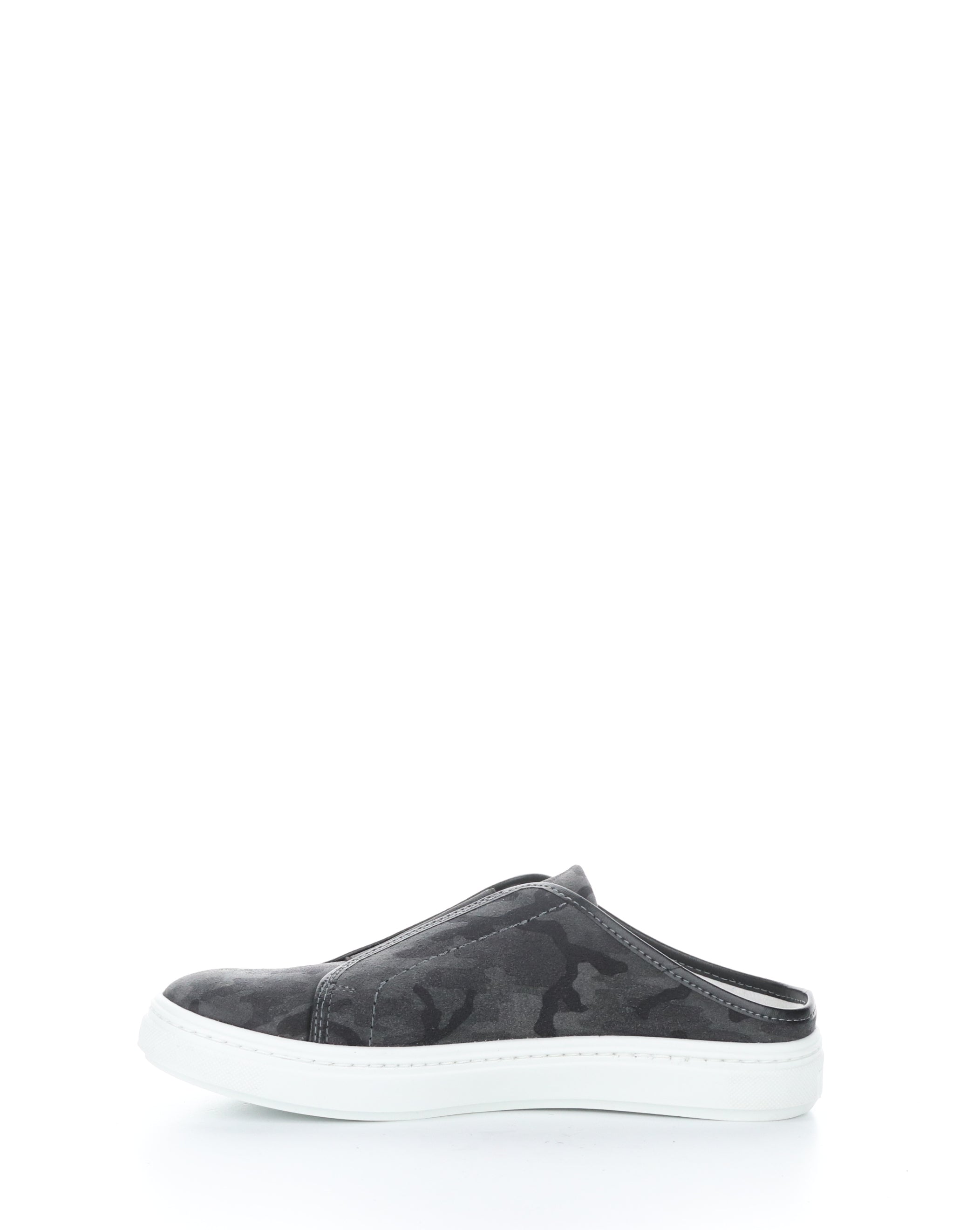 RODOS Slip-on Mules - Black Grey Black