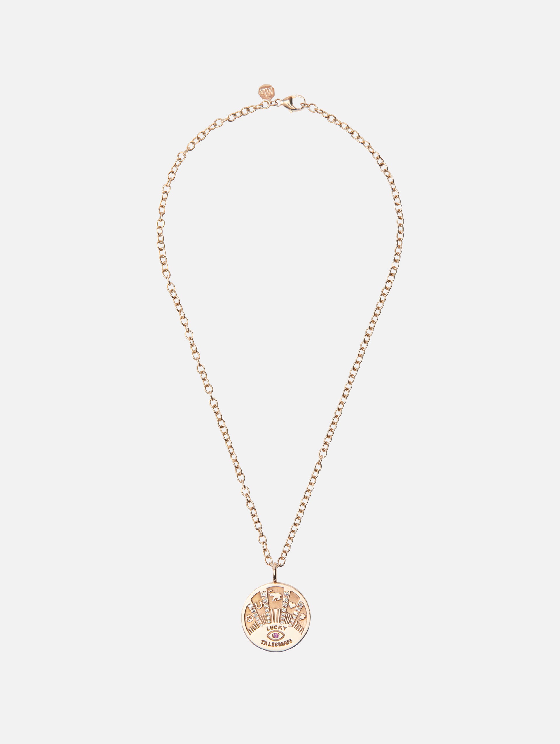 Rose Gold Coin Necklace