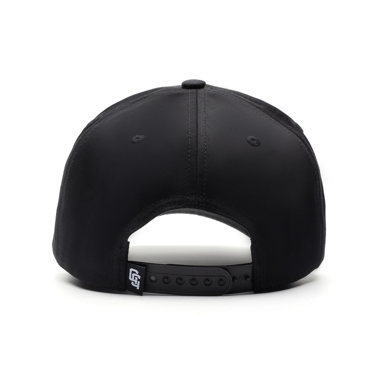 Shitty Golfer Golf Hat - Black SnapBack with Curved Brim.