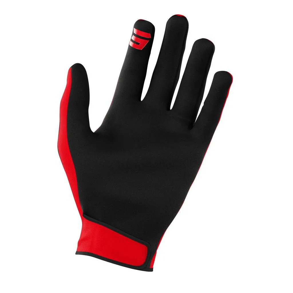 Shot 2022 Raw Burst Black Red Gloves