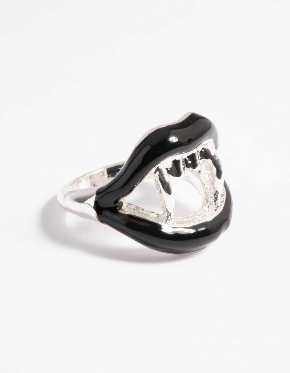 Silver Vampire Ring