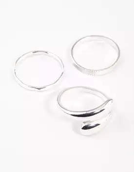 Silver Wrap Rings - Classic Pack