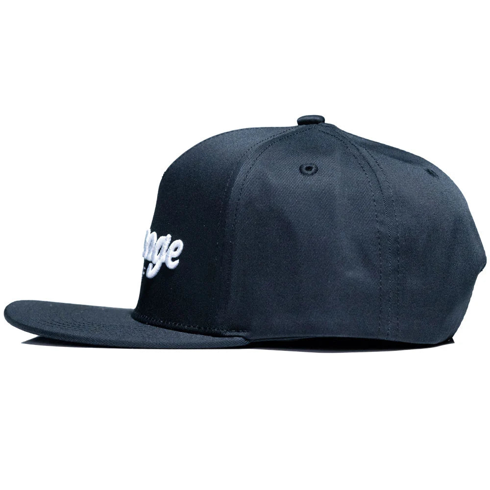 SnapBack Golf Hat Black