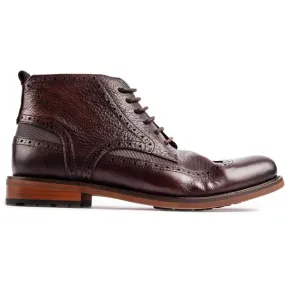 Brogue Boots with Handcrafted Sole