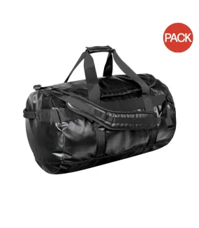 Stormtech Waterproof Gear Holdall Bag Medium Pack of 2 Black Black One Size UTBC4447