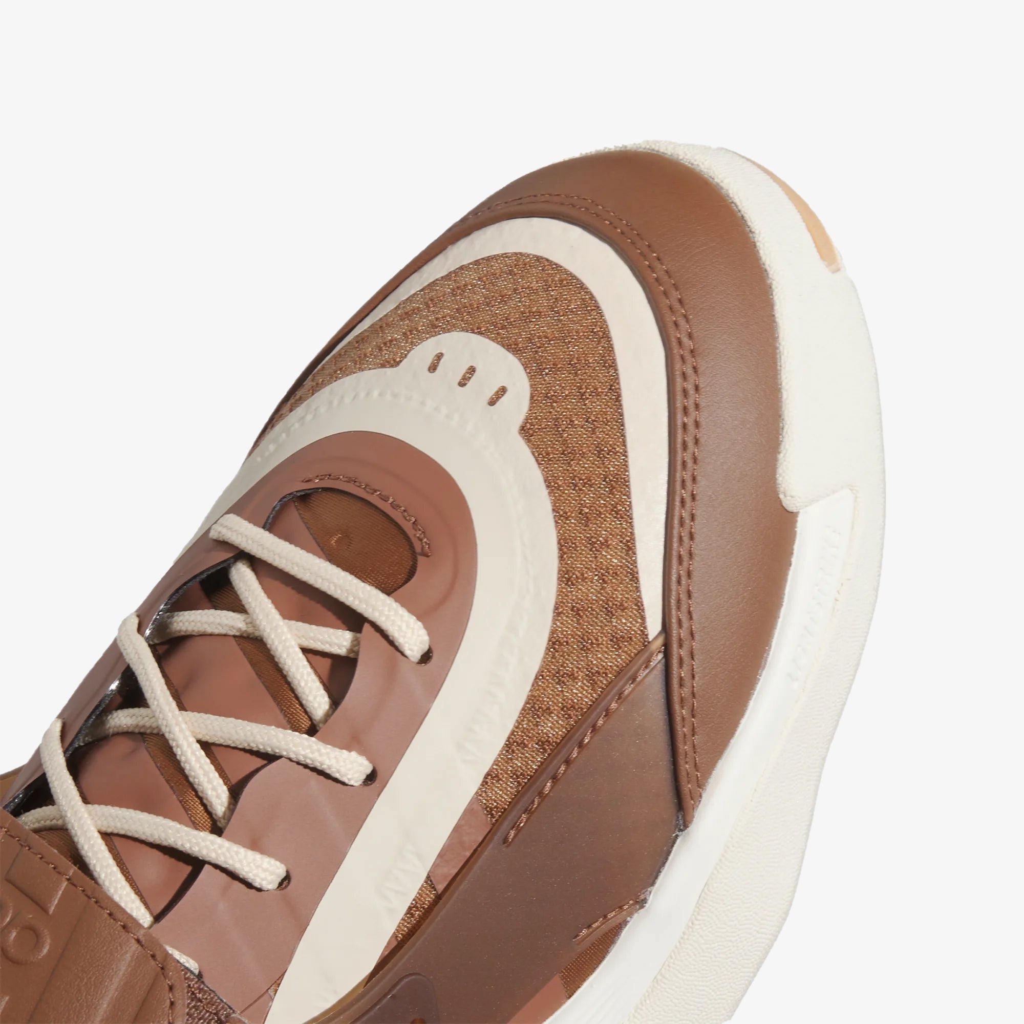 Streetball Shoes - Preloved Brown F23 | Wonder White F21