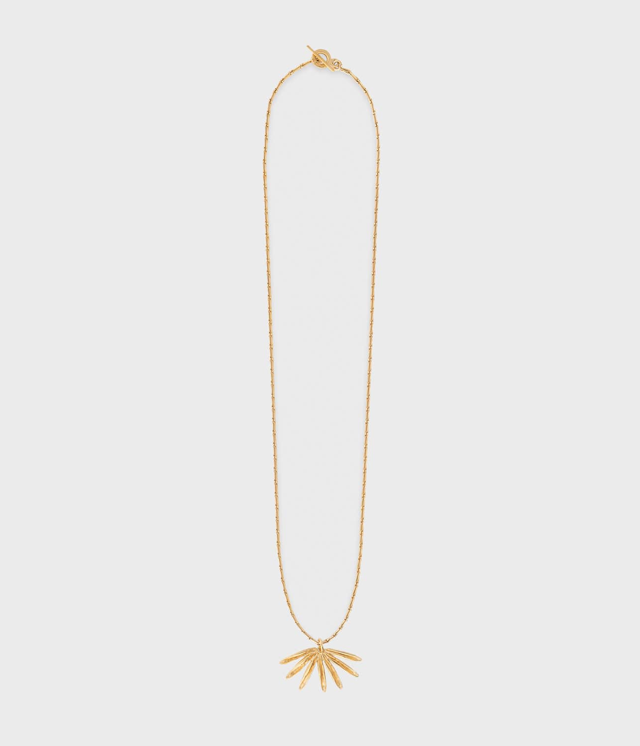 Sun Siren Necklace - 42cm - Gold