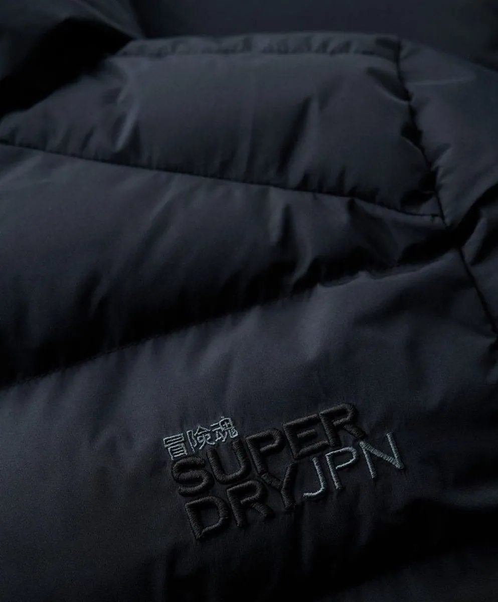 Eclipse Navy Superdry Hooded Sport Puffer Jacket