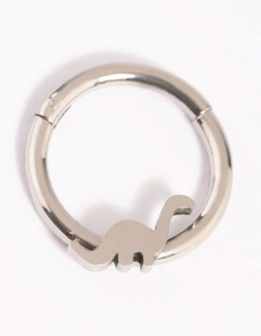 Surgical Steel Dinosaur Clicker Ring - Shop Now!